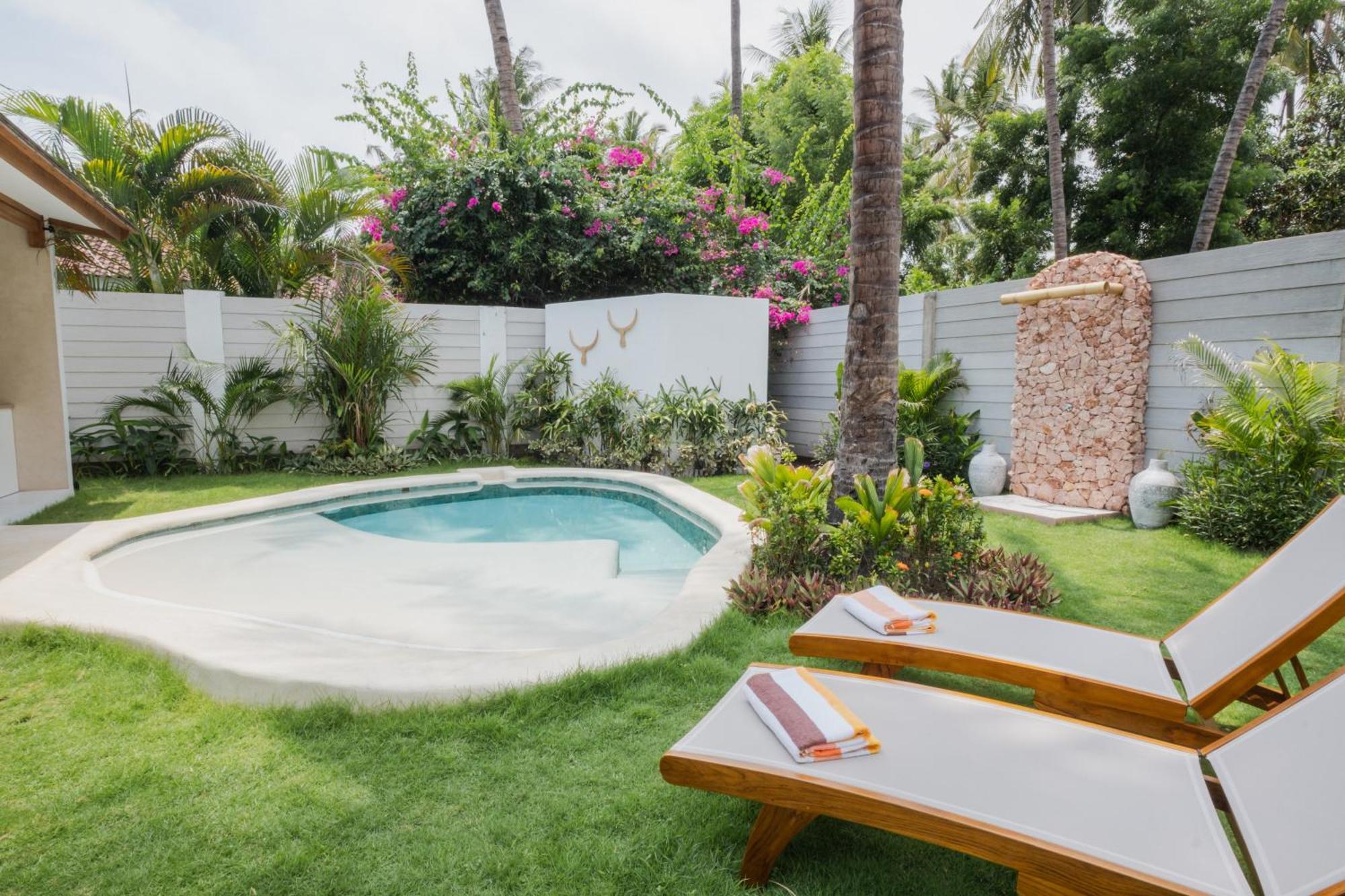 Gili Boho Villas - Aesthetic Private Pool Villas Gili Trawangan Eksteriør bilde