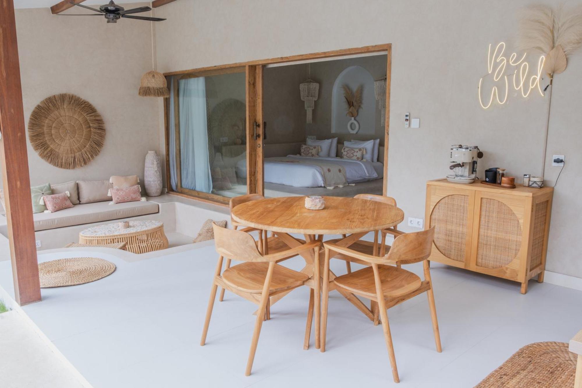 Gili Boho Villas - Aesthetic Private Pool Villas Gili Trawangan Eksteriør bilde